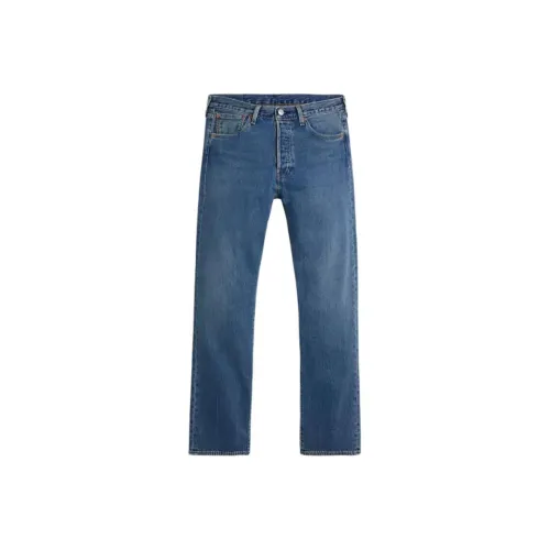 Levis Medium Blue Men's Jeans Левис Средне-синие Мужские Джинсы