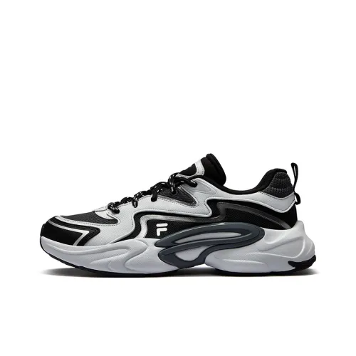 FILA FUSION FORCE DX Беговые кроссовки Низкий верх Тень Черный Серый/Каменный Серый PC Мужской