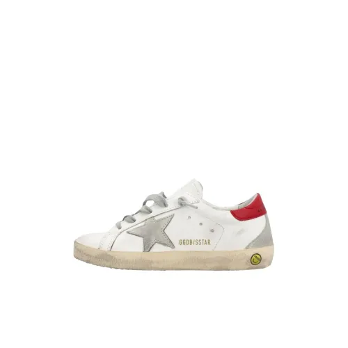 Golden Goose Супер Звезда Детские Скейтбординги Низкий Топ Белый Kids
