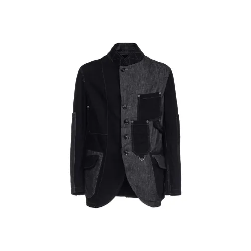 Yohji Yamamoto S'YTE Черный Унисекс Куртки