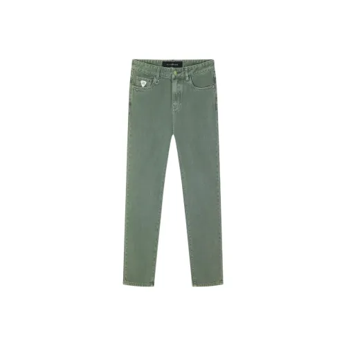 JOHN RICHMOND SS25 Джинсы Мужские Гороховый Зеленый