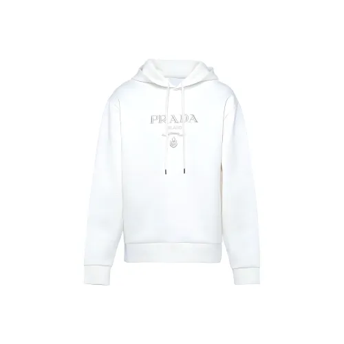 PRADA SS22 Свитшот Мужской Белый