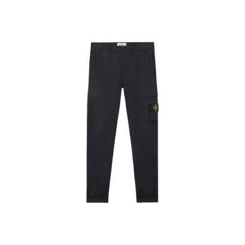 STONE ISLAND SS25 Темно-синие мужские карго-брюки