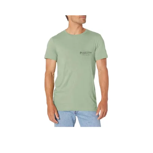 PENDLETON T-рубашка мужская цвет шалфейно-зеленый