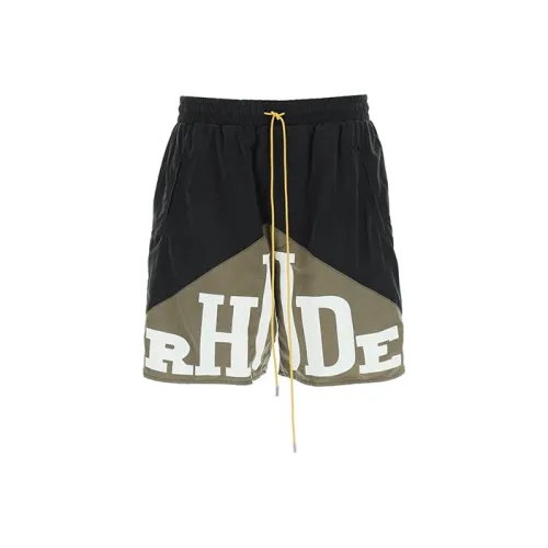 RHUDE Черные Мужские Повседневные Шорты