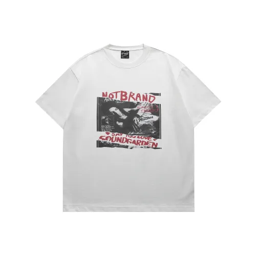 NOT BRAND ATTITUDE T-Shirt Унисекс Белый
