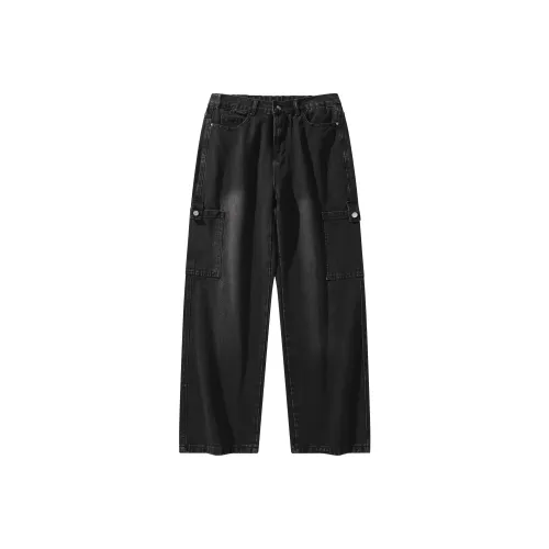 DOUBLE STAR 88 Джинсы Унисекс Черный Серый