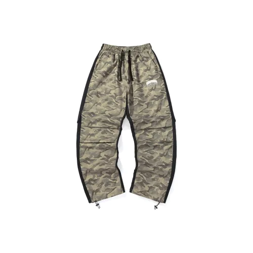 GENANX Повседневные брюки Унисекс Камуфляж