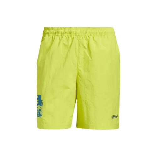 Adidas Originals Желто-зеленые Мужские Повседневные Шорты