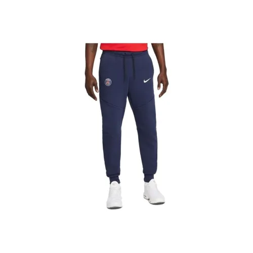 Nike Темно-синие Мужские Повседневные Штаны