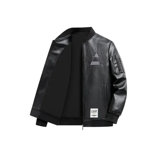 LISENPOK Унисекс Кожаные Куртки