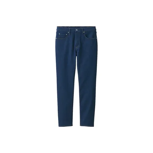 MUJI Blue Men's Casual Pants MUJI Синий Мужской Повседневный Брюки