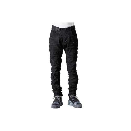 Boris Bidjan Saberi Черные Мужские Повседневные Штаны