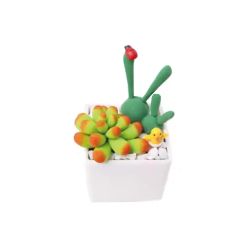 Mr. Toy Super Light Глина DIY Имитация Суккулентного Растения Глина Rainbow Глина Материал Набор Игрушки