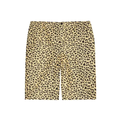 GUCCI Повседневные шорты Мужские Желтые