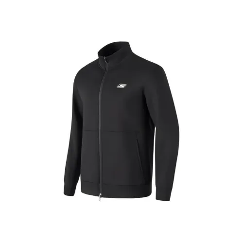 Skechers Basic Activity Collection Sports Life Куртки и пальто Мужской Угольный черный