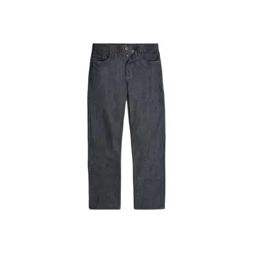 STAR RAW Темно-синие мужские джинсы