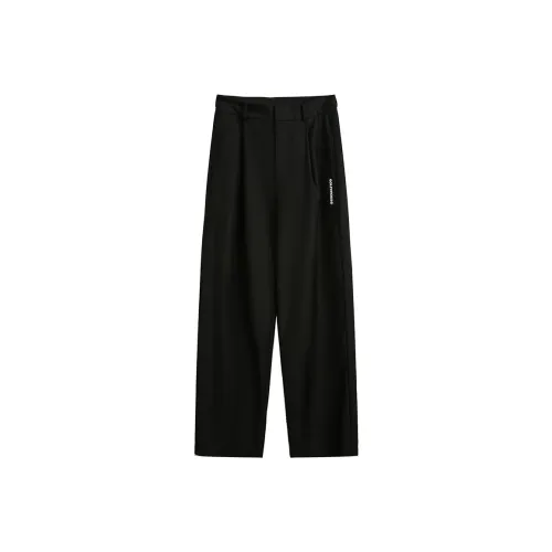 GOLFCROSS Черные унисекс костюмные брюки