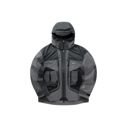 Nike ISPA FW24 Куртки и Пальто Мужской Черный Серый