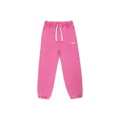 Guuka Розовые Унисекс Повседневные Брюки
