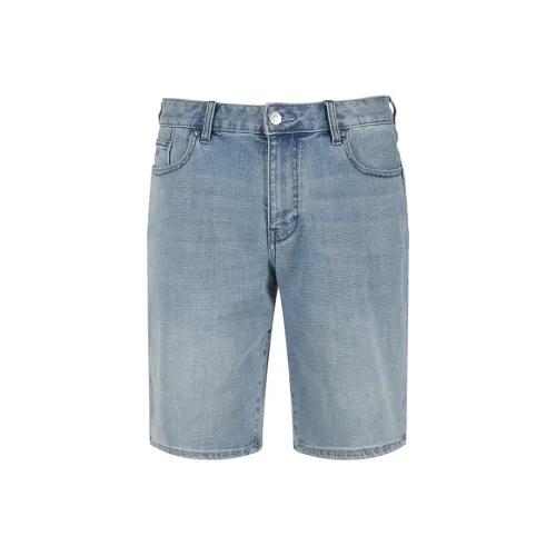 ARMANI EXCHANGE SS23 Джинсовые шорты Мужские Джинсовый синий