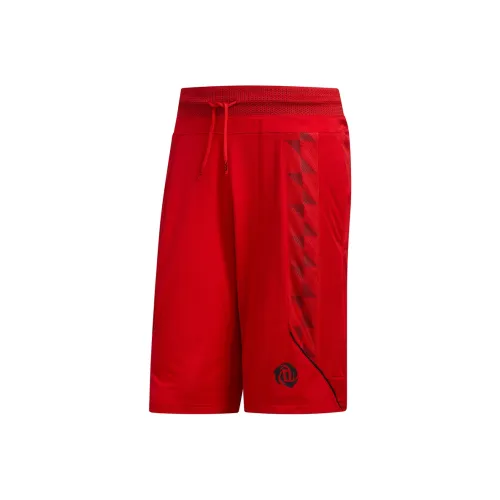 Adidas Red Men's Casual Shorts Adidas Красные Мужские Повседневные Шорты