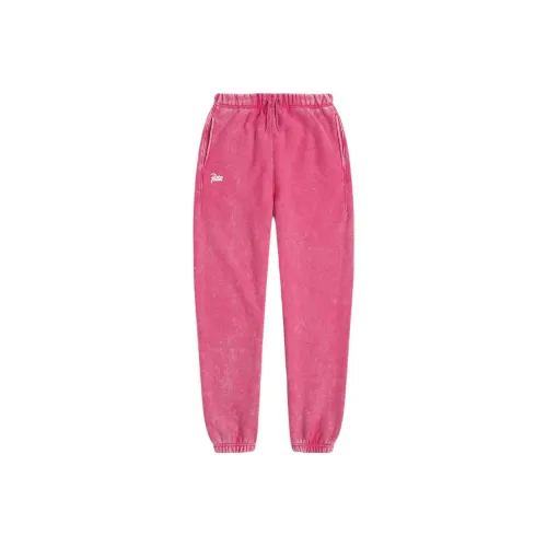 Patta Co-Brand Фуксия Мужские Повседневные Брюки