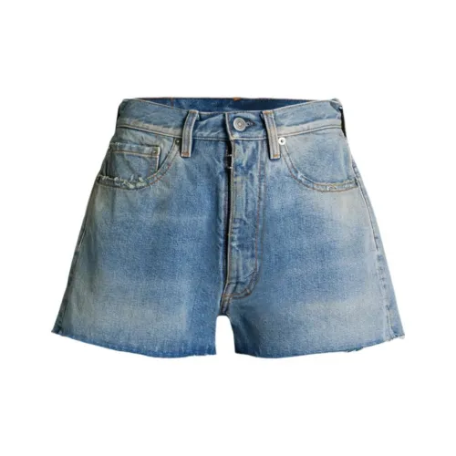 Maison Margiela Джинсовые шорты Мужские Синие