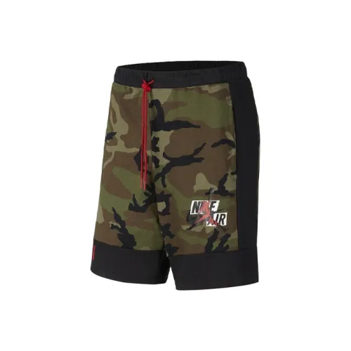 Jordan Jumpman CLASSICS CAMO Olive Green Men's Casual Shorts