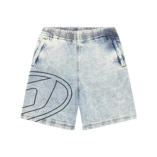 DIESEL SS23 Japan Limited Capsule Collection Синие Джинсовые Шорты Унисекс