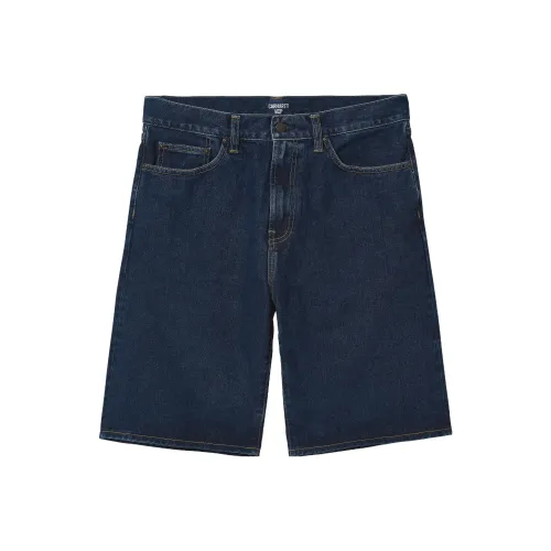 Carhartt WIP Graphite Blue Мужские Джинсовые Шорты