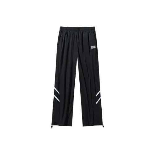 ANTA Life Collection Вязаные тренировочные брюки Мужские Основной черный