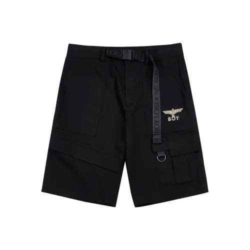 Boy London Loose Fit Shorts Men's Black