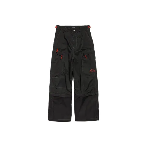 Balenciaga Карго Брюки Регулярного Кроя Мужские Черные