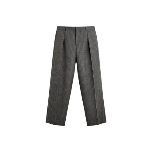 ZARA HARRY LAMBERT Co Бренд Темно-серые Мужские Брюки для Костюма