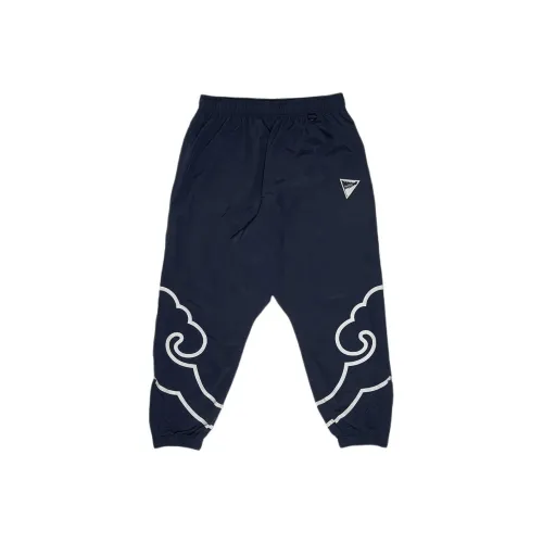 Needles GROCERY Collaboration Морской синий Унисекс Вязаные Тренировочные брюки
