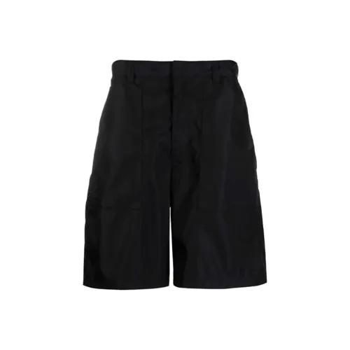 PRADA Черные Мужские Повседневные Шорты