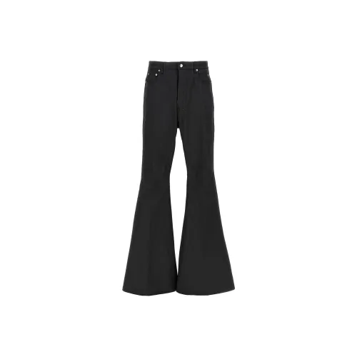 RICK OWENS совместный бренд Черные Мужские Джинсы