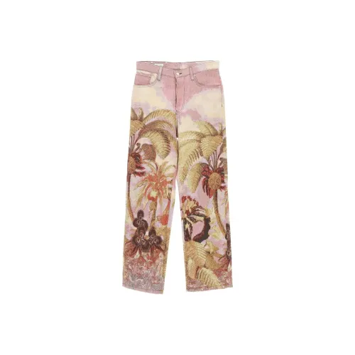 DRIES VAN NOTEN Розовые Мужские Повседневные Штаны