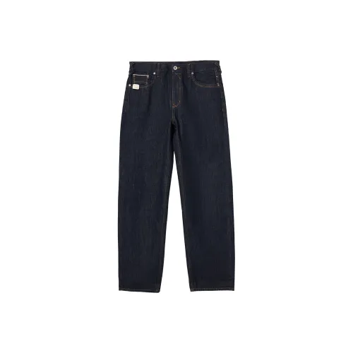 JACK&JONES A12 Темный деним синий Мужские джинсы