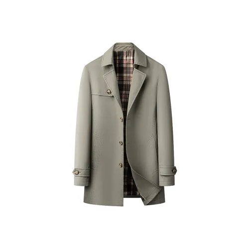 PIERRE CARDIN Тренчкот Мужской Серый