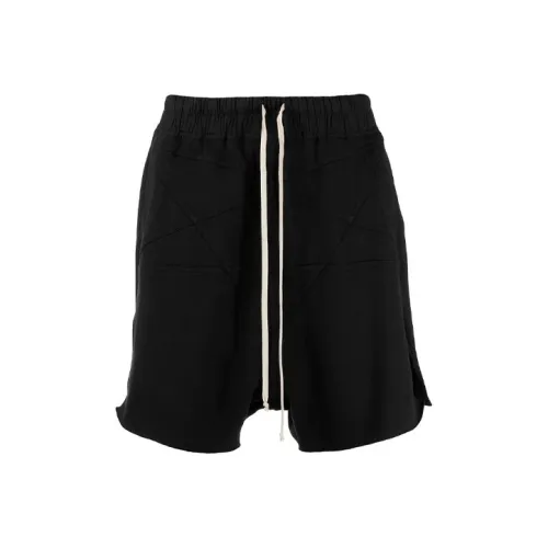 RICK OWENS совместный бренд RO Повседневные шорты Мужские Черные