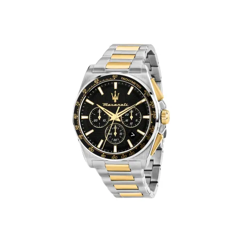 Maserati Кварц Мужские Часы 43 мм Черные