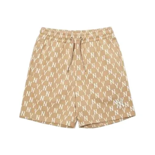 Mlb Base Logo Основа Логотип Повседневные шорты Унисекс Хаки