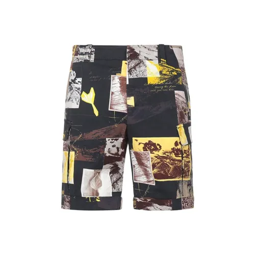 Zzegna Мужские карго шорты морского синего цвета