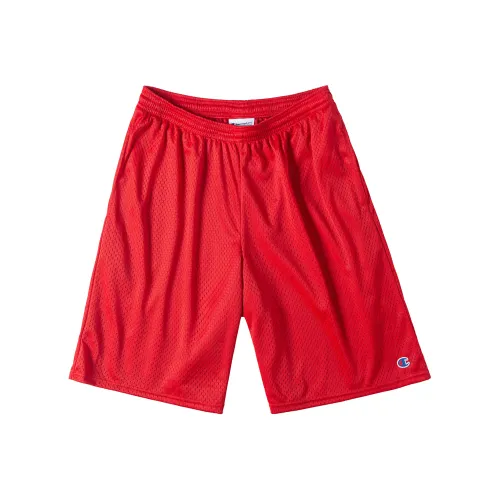 Champion Red Men's Casual Shorts Чемпион Красный Мужские Повседневные Шорты