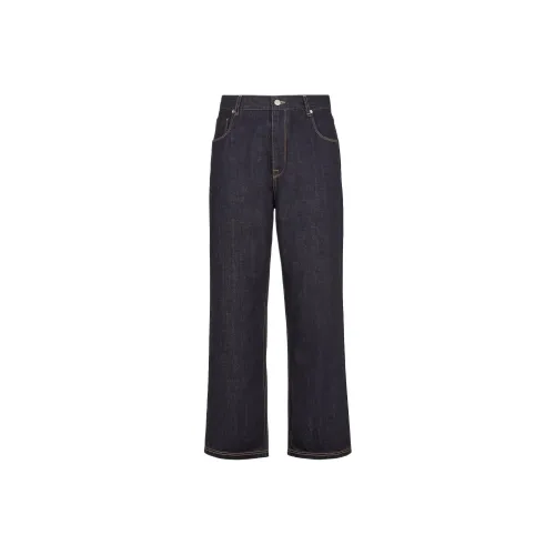 FENDI Blue Men's Jeans FENDI Синий Мужские Джинсы