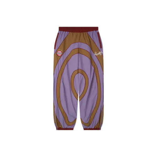 KIDSUPER STUDIOS Ronaldinho Collaboration Фиолетовый Мужские Повседневные Штаны