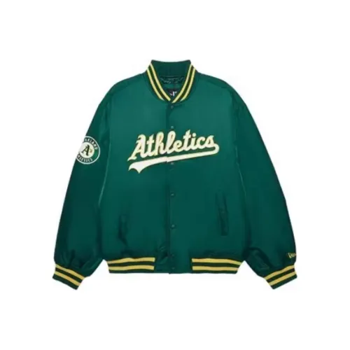 New Era FW24 Хлопковый пуховик Унисекс Зеленый