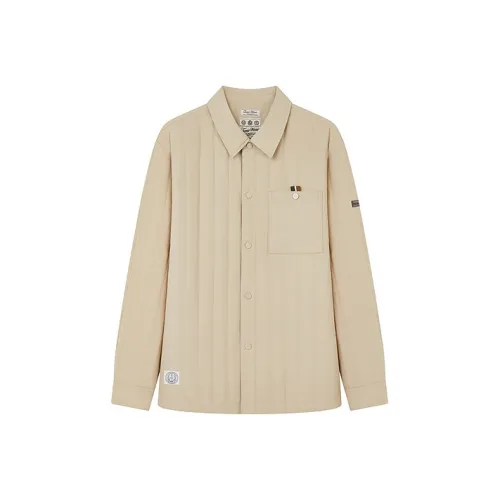 Teenie Weenie Men Хлопковый пуховик унисекс хаки